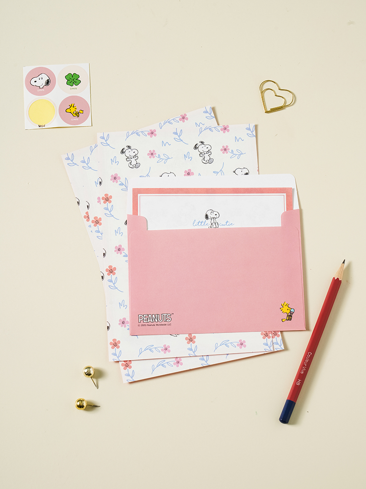 Набор писем Peanuts Vintage Snoopy 4 шт.