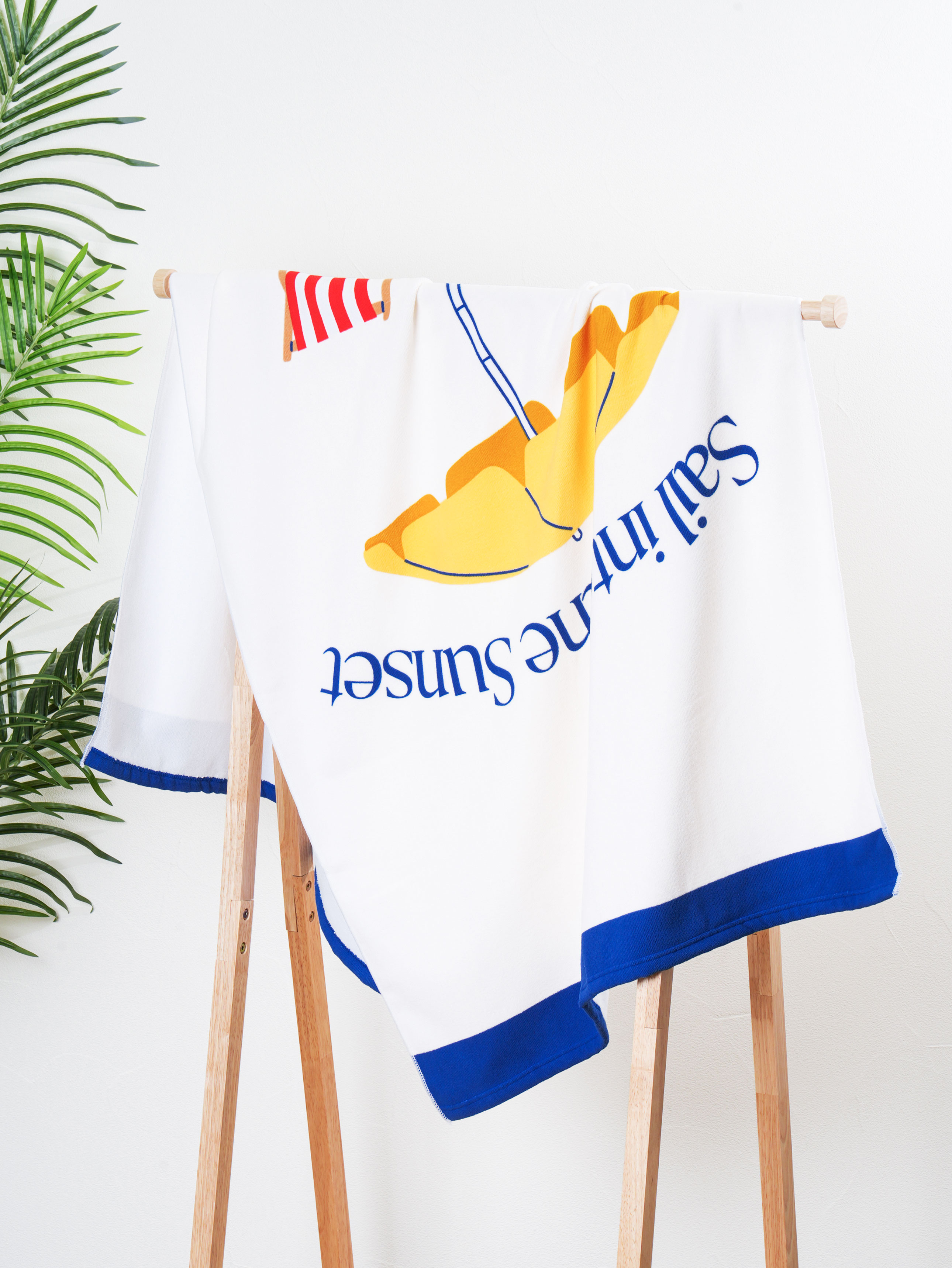 디자인 프린팅 비치 타월 170 X 90 cm 파라솔
