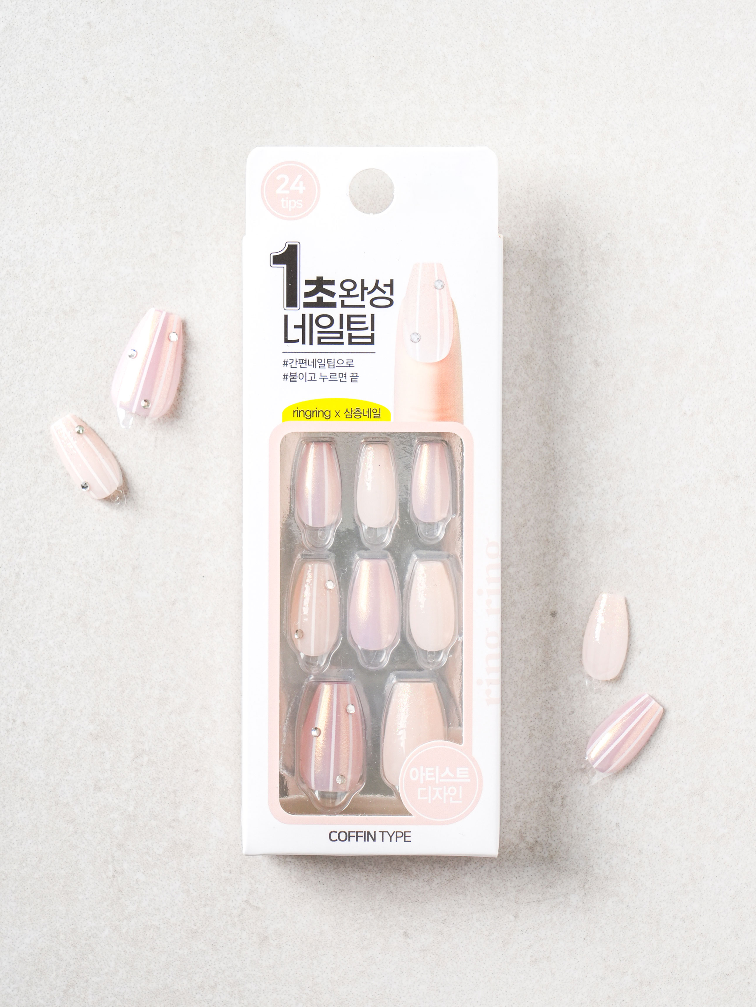 링링 코핀아트 네일 팁 #4