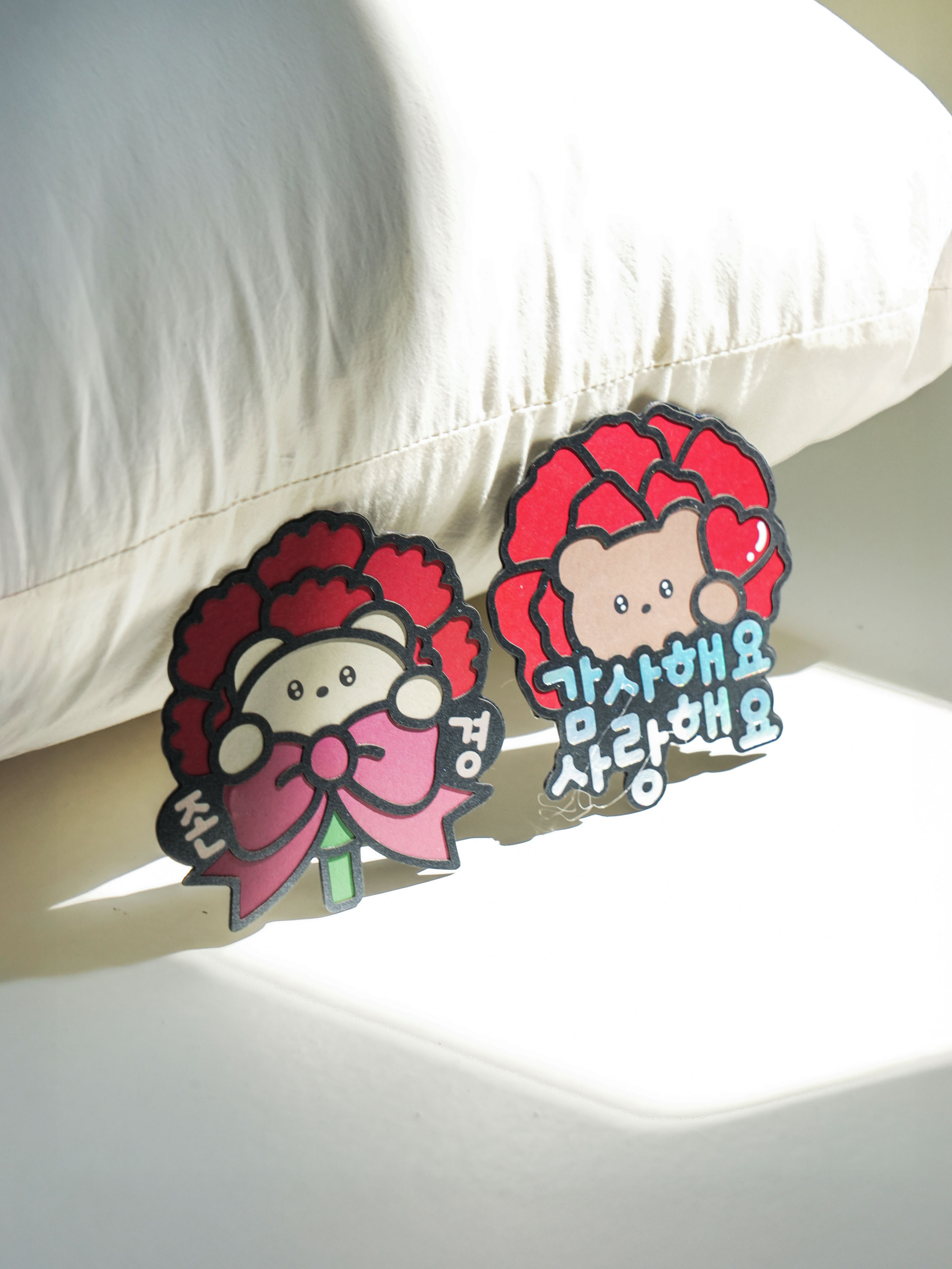 마이오 가정의달 곰돌이 배지