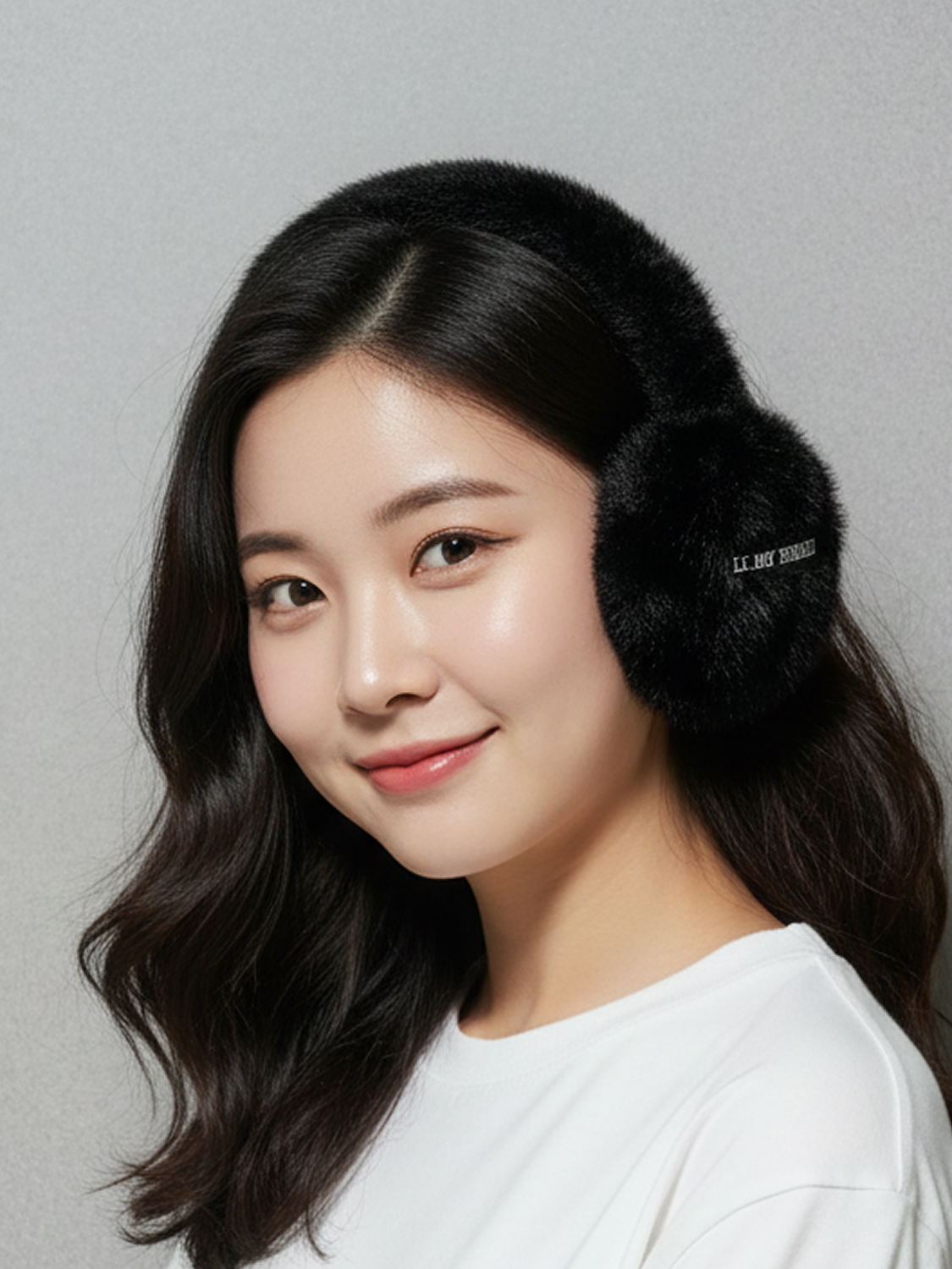 털 귀마개 블랙