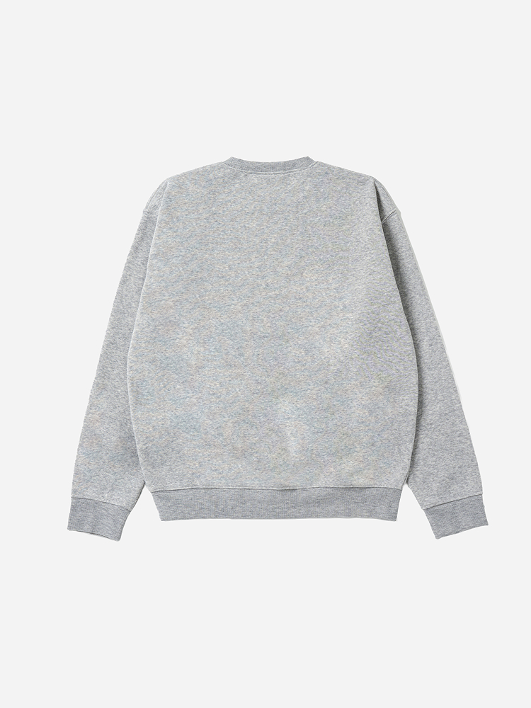 Утепленный свитшот S/M/L/XL/XXL серый