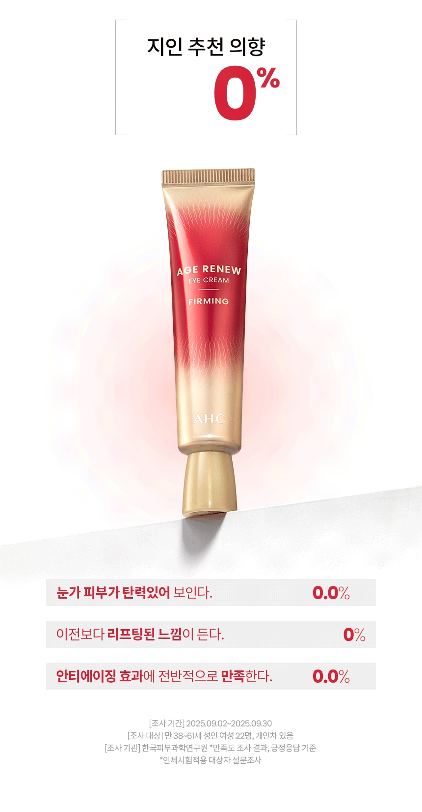 AHC Age Renew Eye Cream Firming 30ml - Description 4