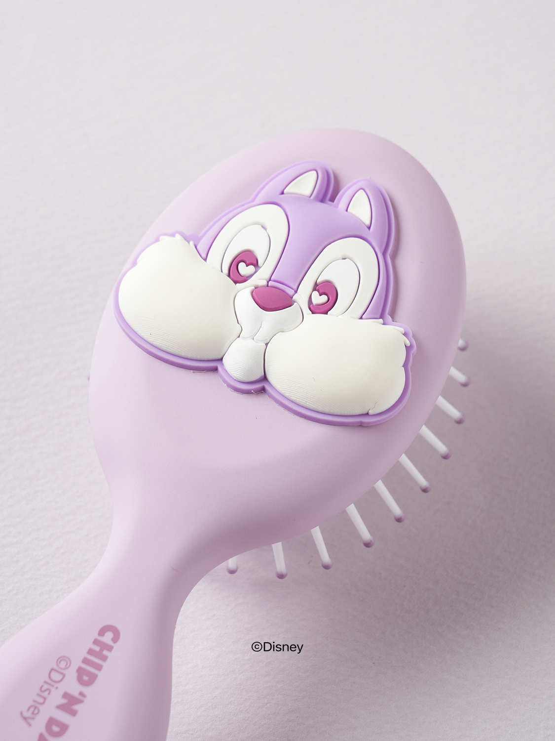 디즈니 칩앤데일 파츠 미니 헤어 브러시