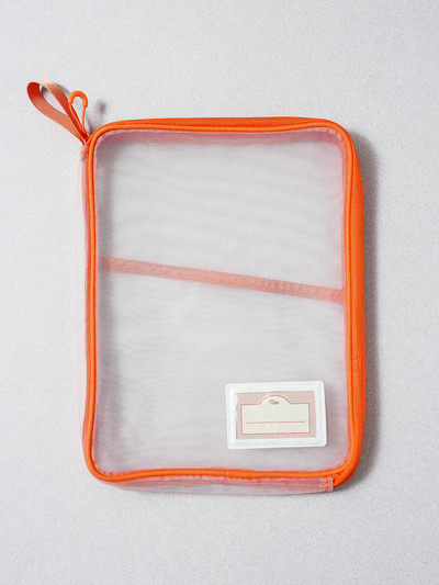 Mesh Nametag Case A4 Orange