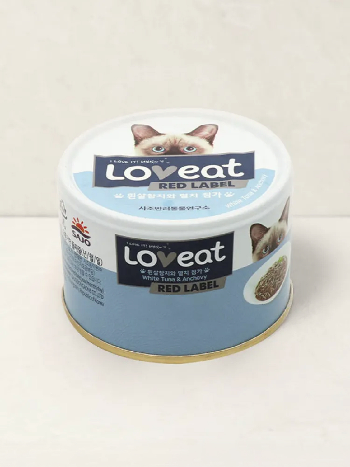 [펫] 사조 러브잇 흰살 참치와 연어 160g