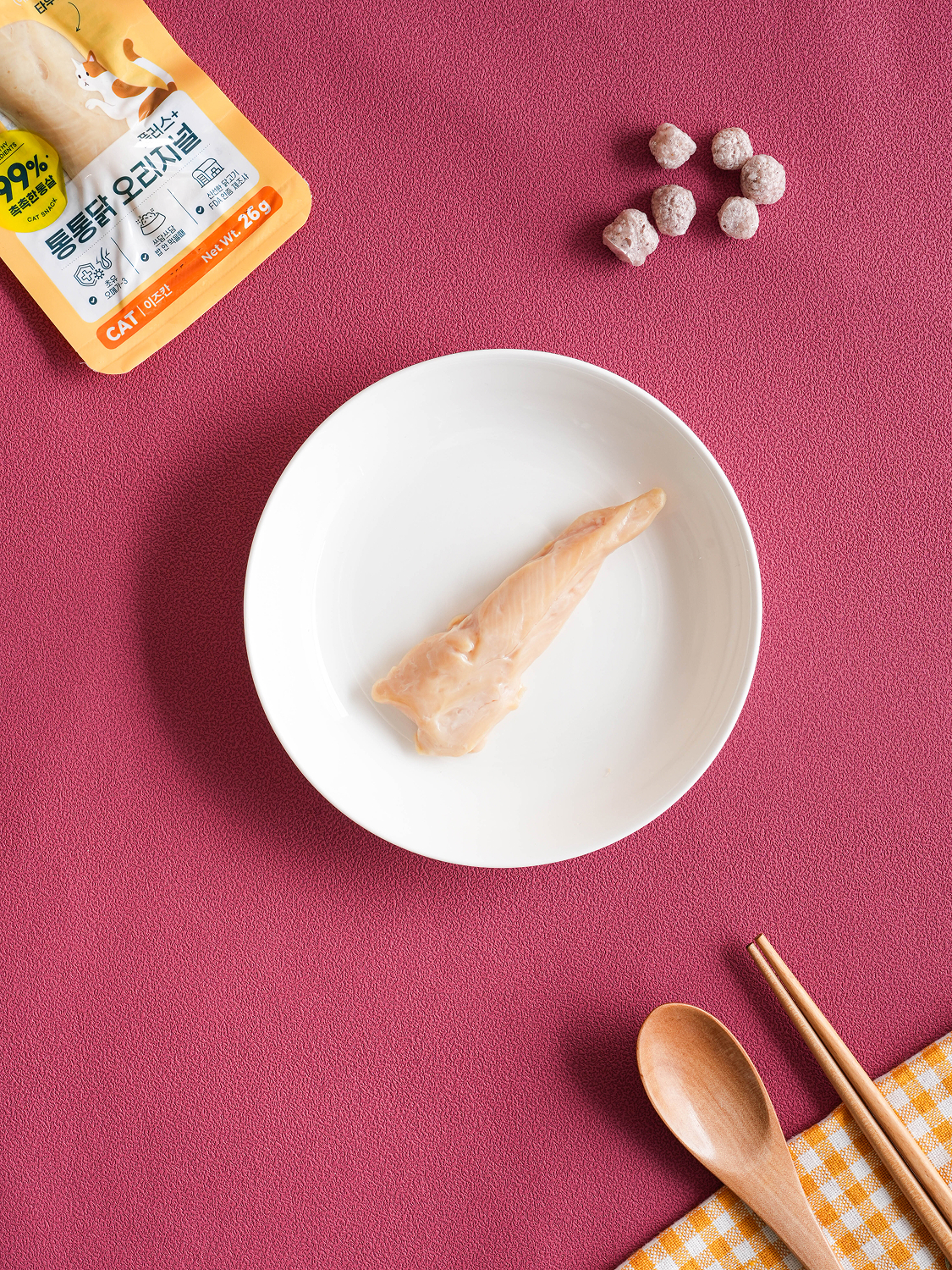 [펫] 이즈칸 캣 오리지널 통통닭 26 g (10g당 385원)