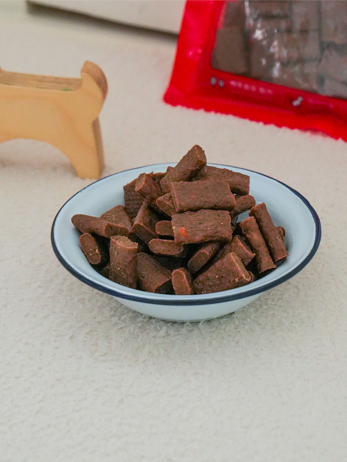 [펫] 아침애 간식 120 g 소고기＆야채