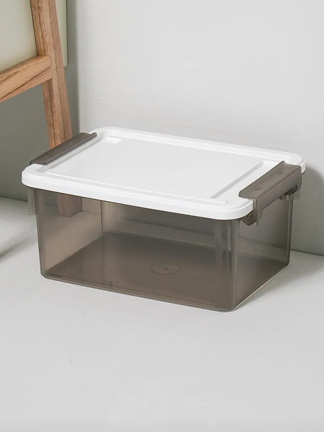 리빙 뚜껑 수납함 30 X 22 X 14 cm 중형