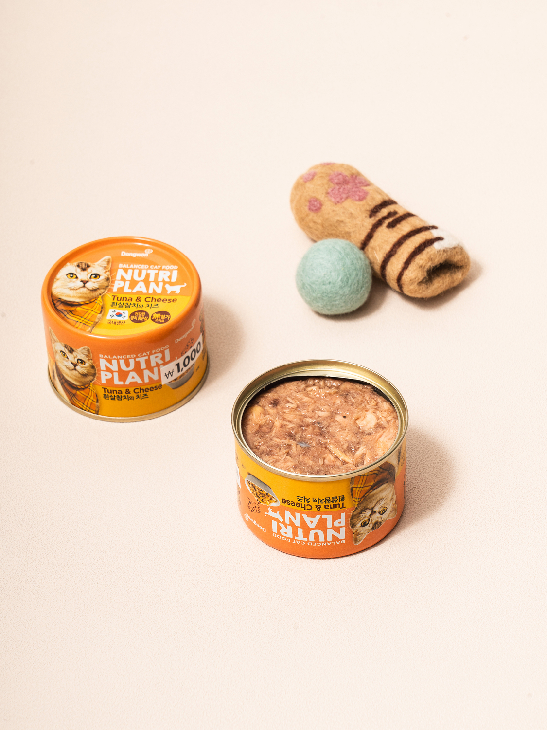 [Пэт] Dongwon Nutriplan Тунец и сыр 160 г