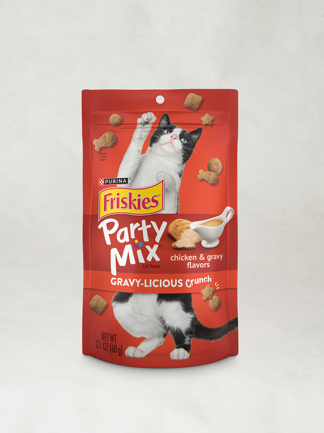 [Для питомцев] Friskies Party Mix со вкусом курицы 60 г