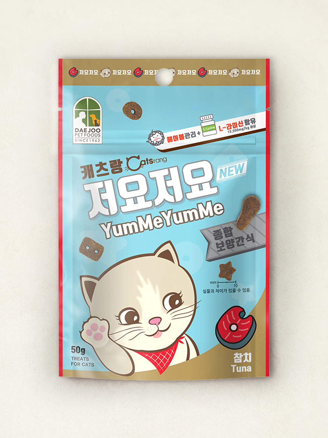 [Pet] Лакомство для кошек Catsrang Тунец 50 г