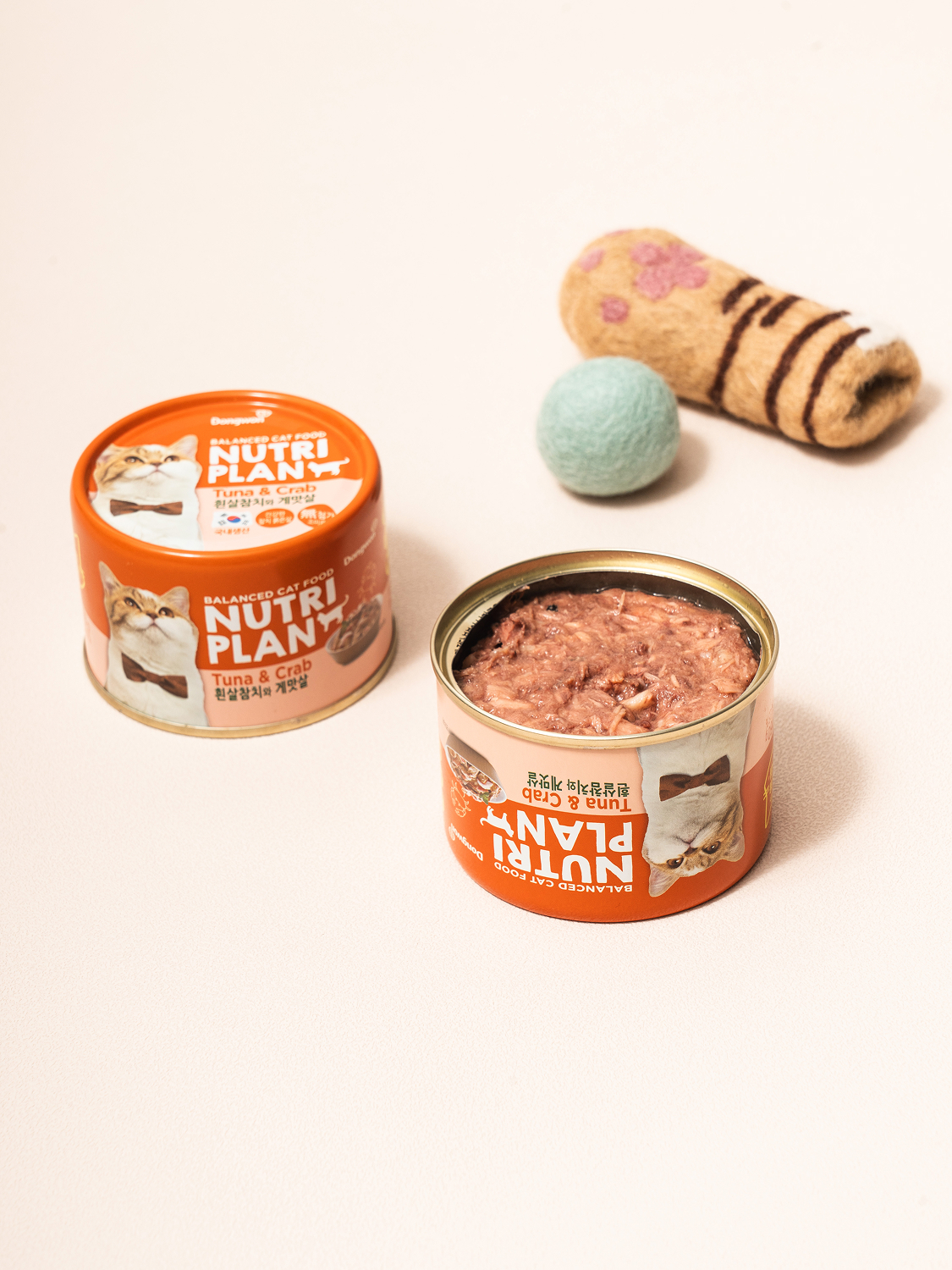 [Питомец] Dongwon Nutriplan тунец и краб 160 г