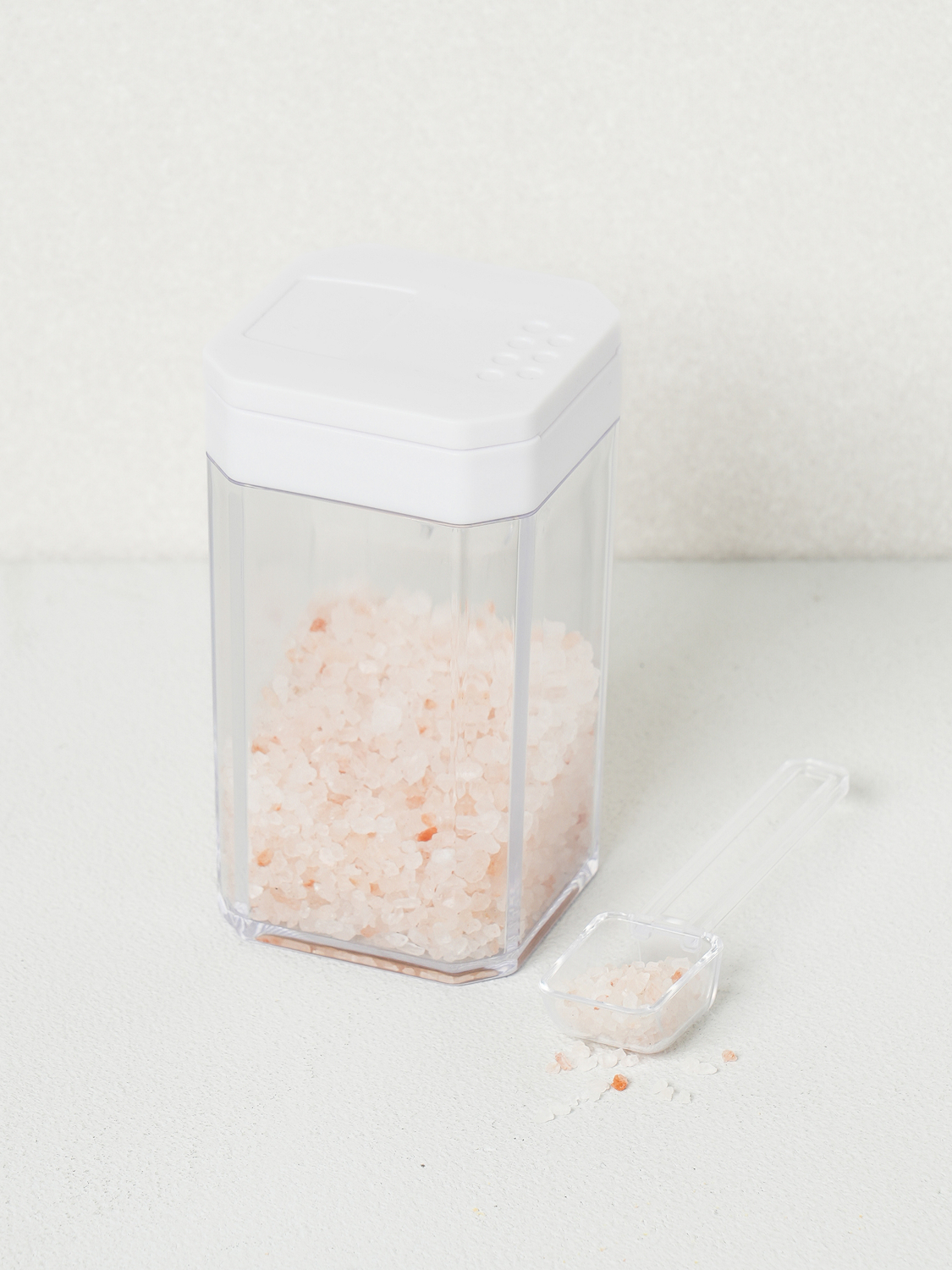 스푼 포함 투명 양념통 200 ml