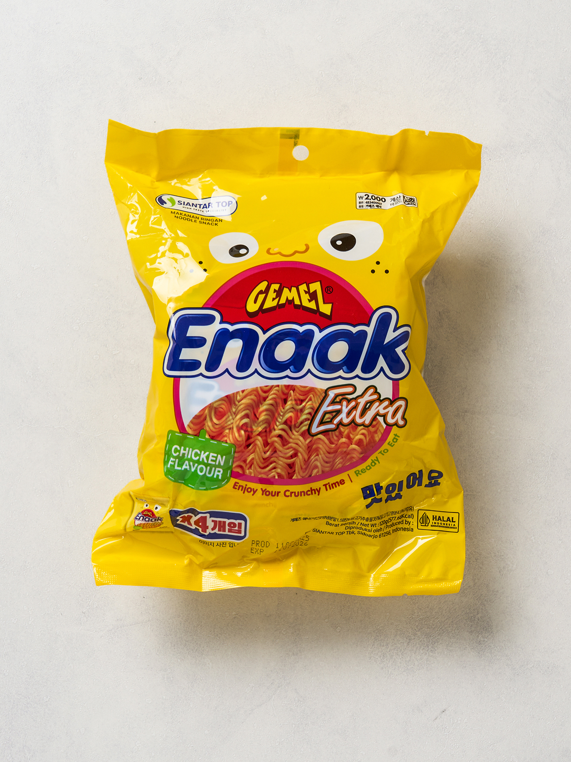 Лапша-снек Gemez Enaak 30 г х 4 шт.