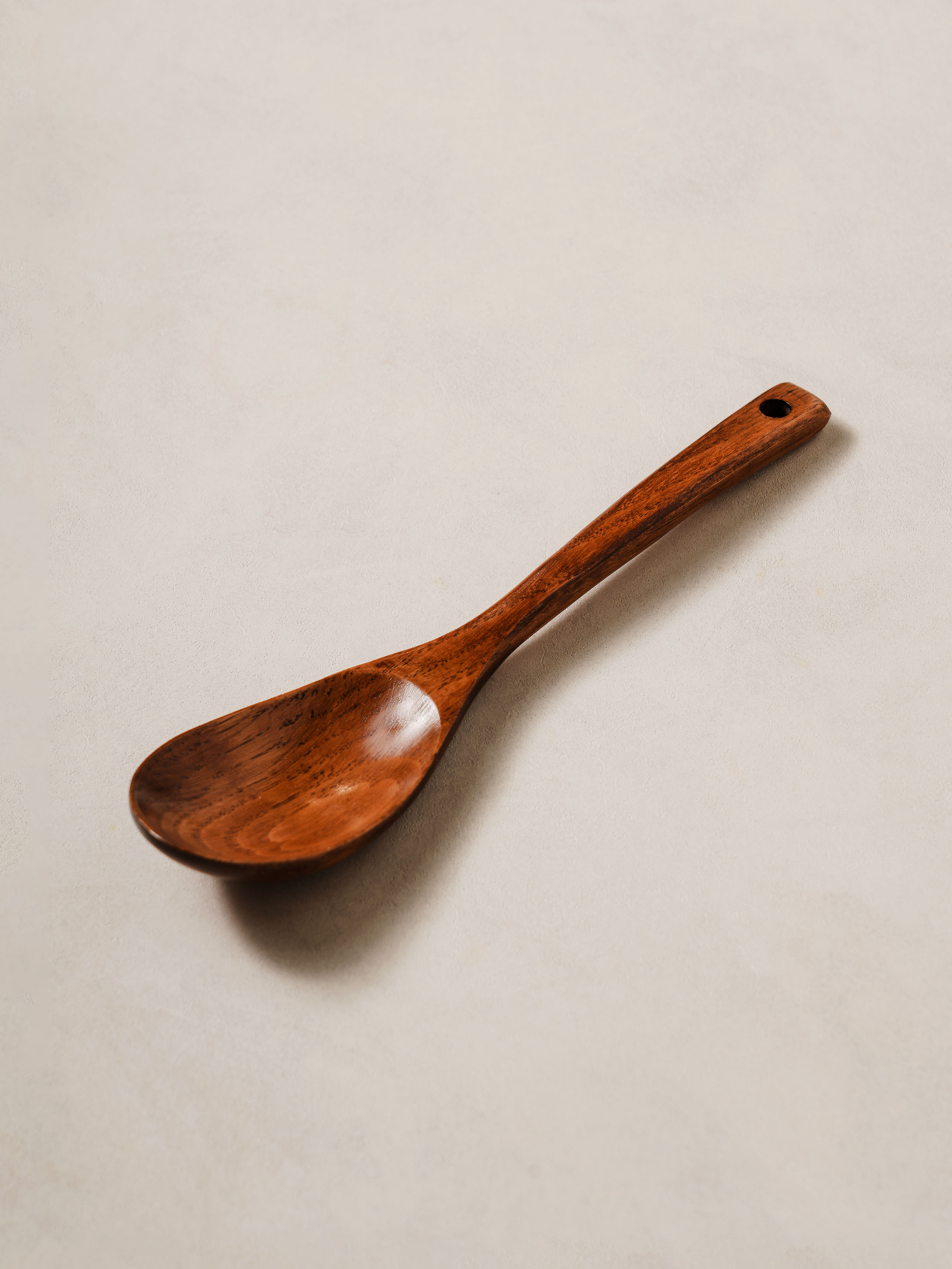 옻칠 요리 스푼 넓은형
