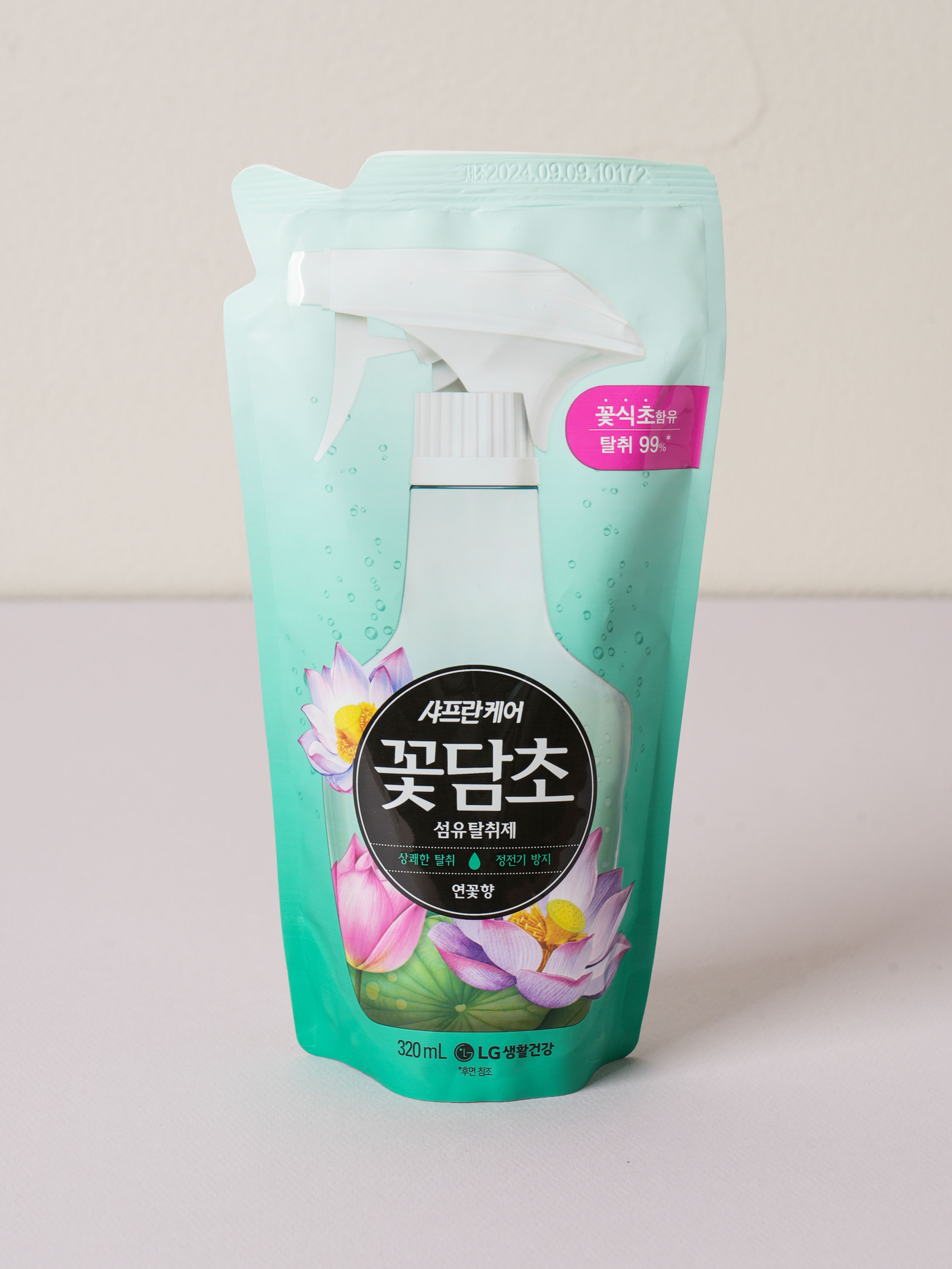 샤프란 꽃담초 리필 320 ml 연꽃
