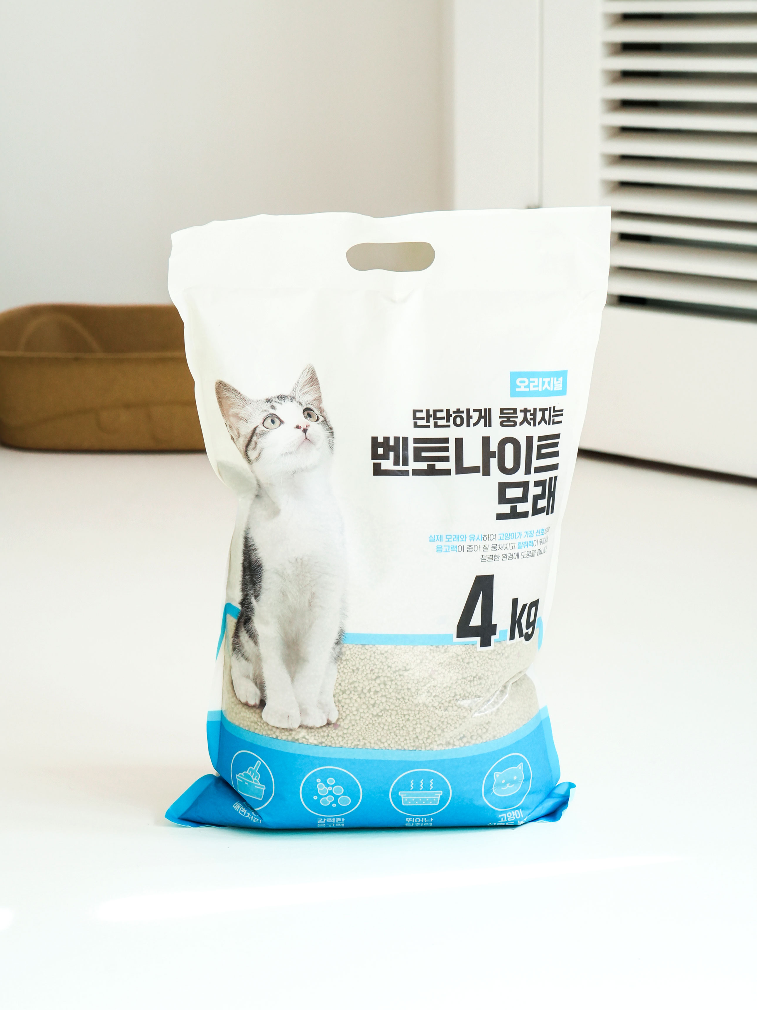 [Pet] Кошачий бентонитовый наполнитель (4 кг) Original