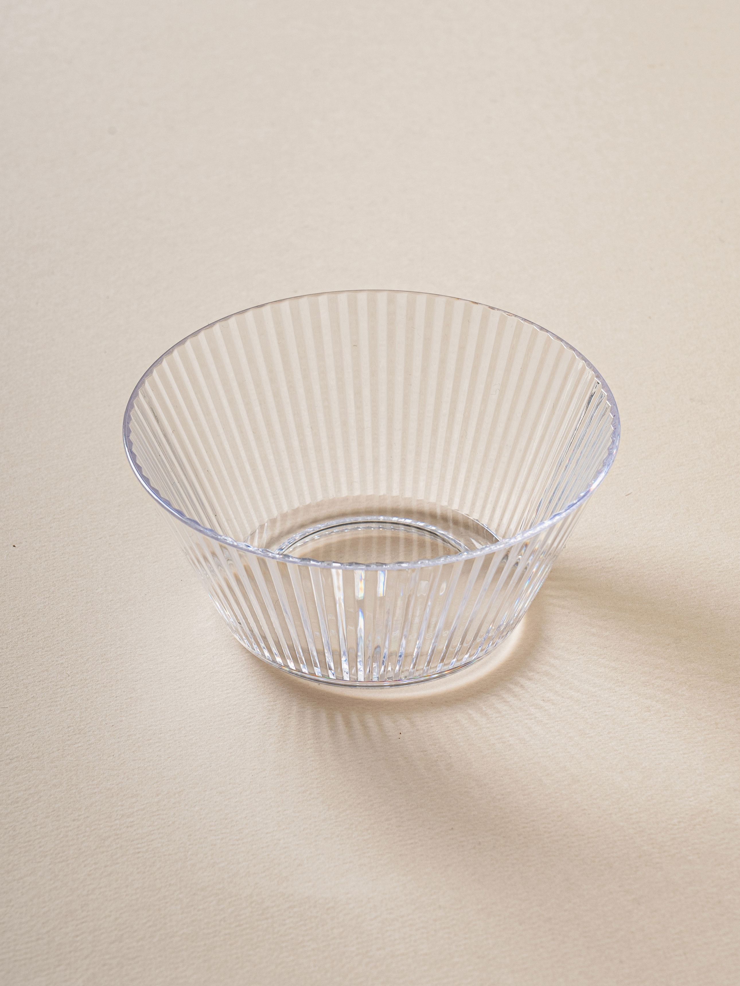 클리어 플리츠 볼 14 cm
