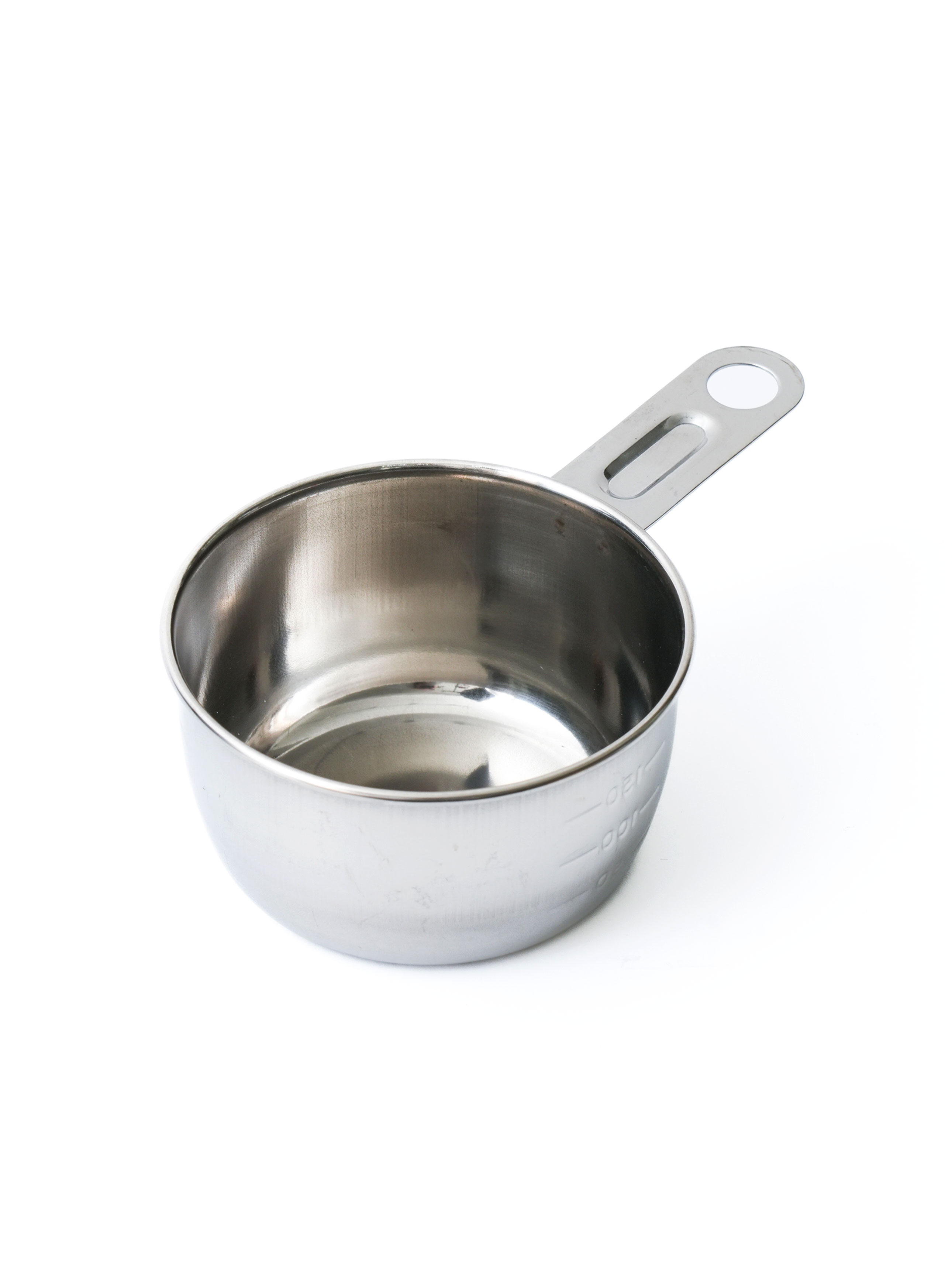 일본산 미넥스 손잡이 스테인리스 계량컵 150 ml