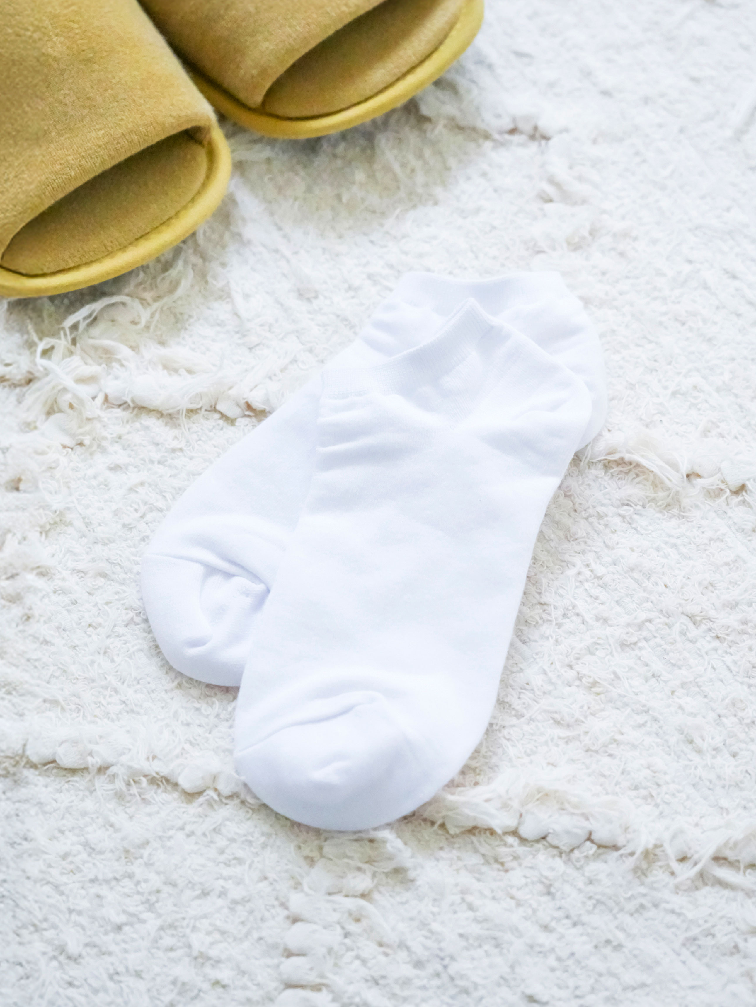 Женские носки Kikiyasocks под кроссовки, белые
