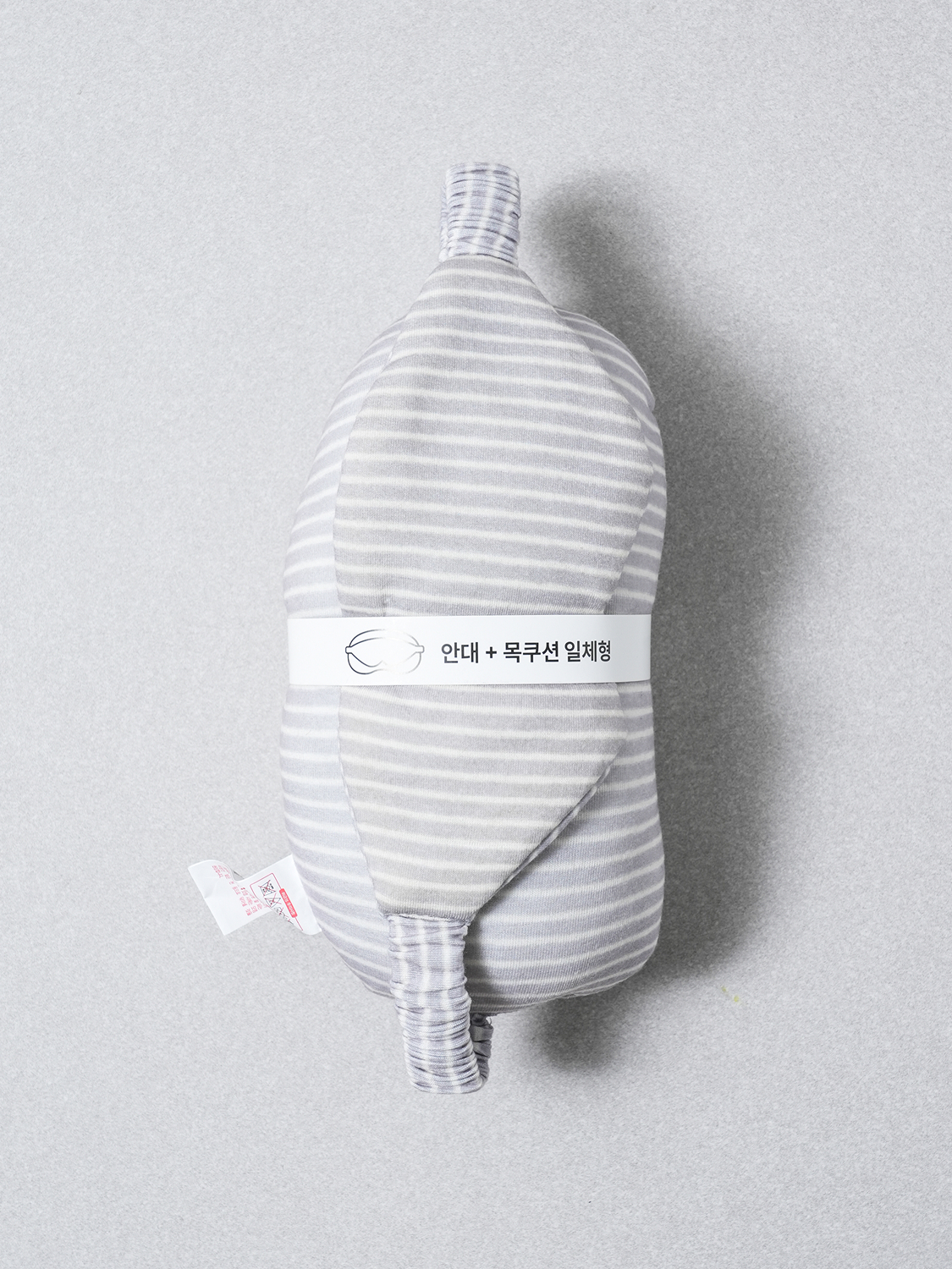 여행용 심플 목 쿠션 일체형 안대