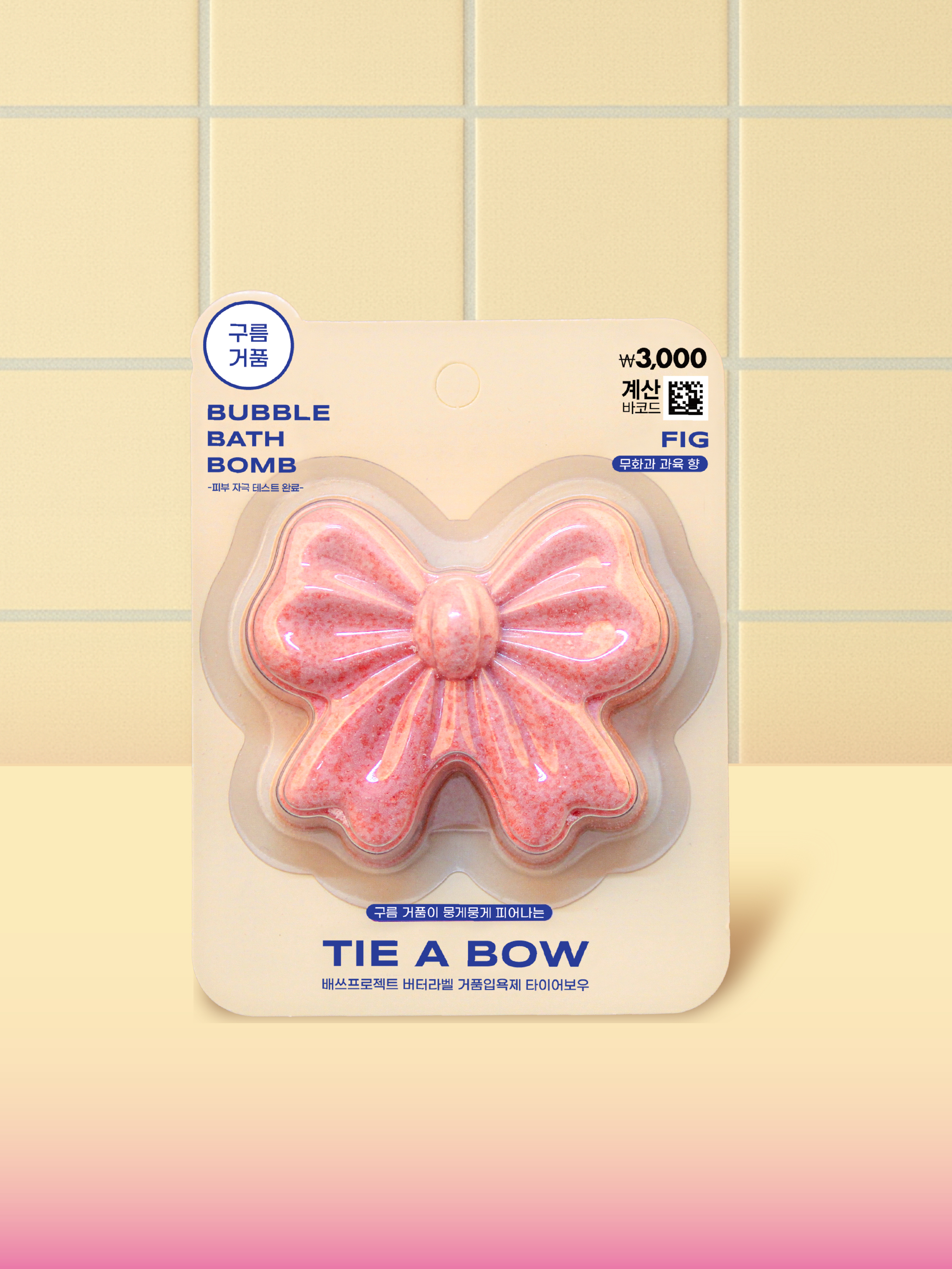 배쓰프로젝트 버터라벨 거품입욕제 타이어보우 120 g