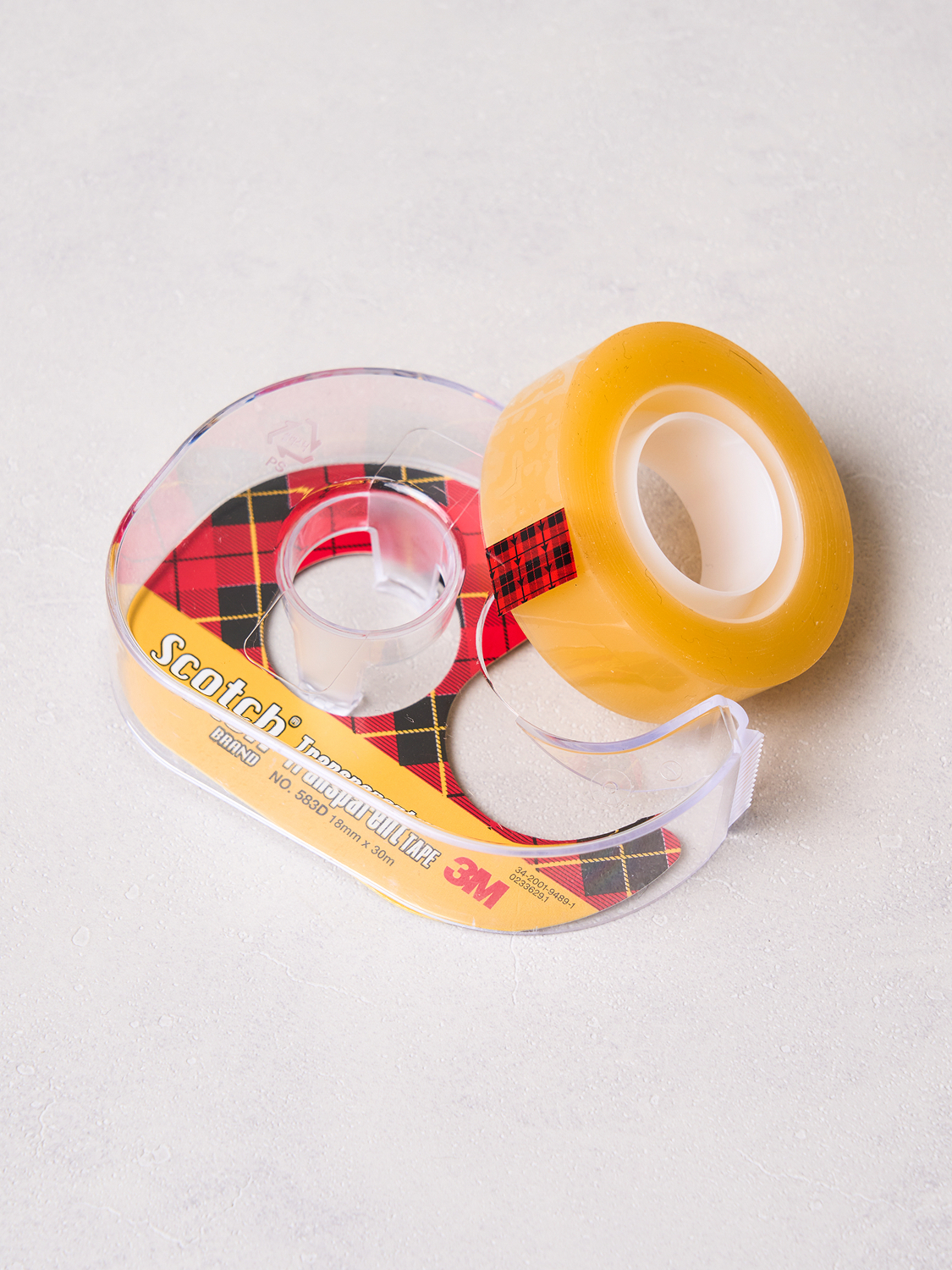 Клейкая лента 3M Scotch Crystal 18 мм x 30 м