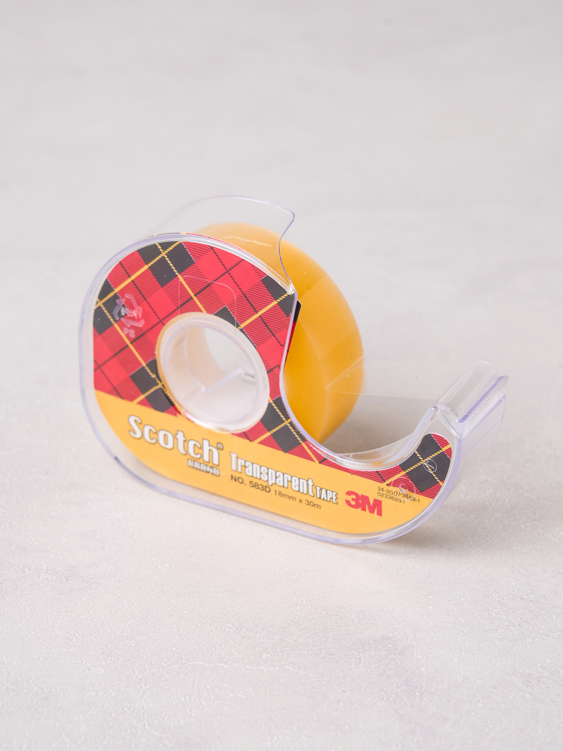Клейкая лента 3M Scotch Crystal 18 мм x 30 м