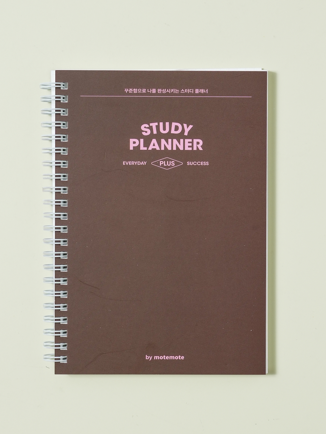 모트모트 스프링 스터디 플래너 브라운 64매입