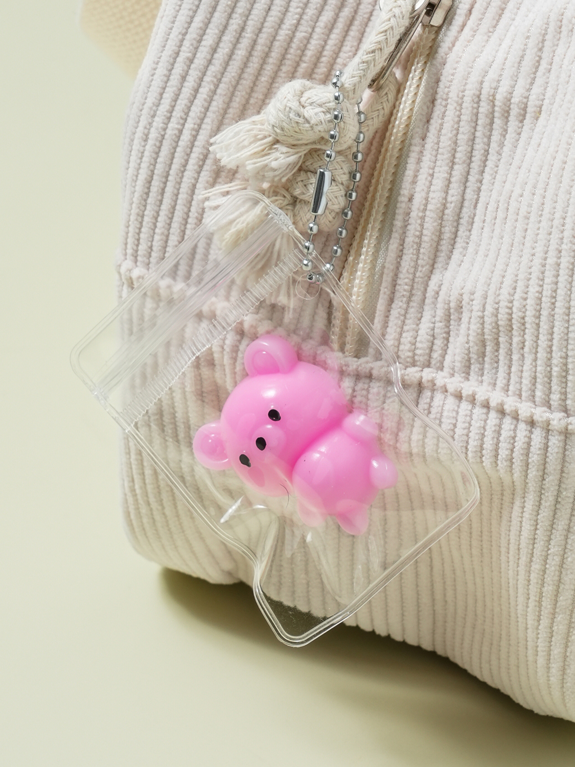 말랑이 키링 2개입 곰돌이