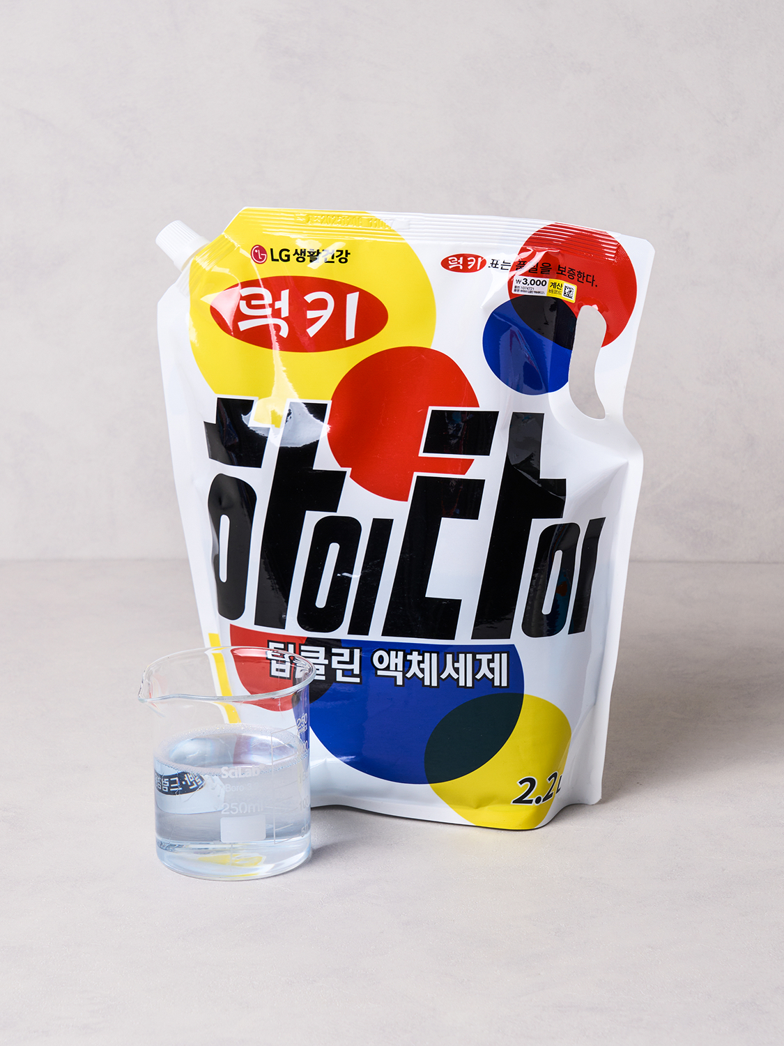 하이타이 딥클린 액체 세제 2.2 L (일반/드럼 겸용)