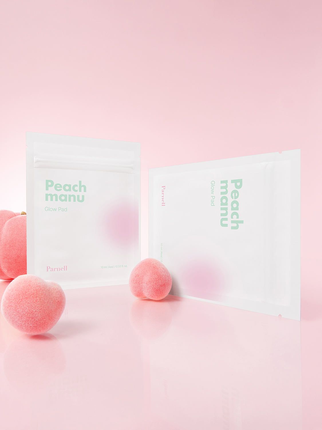 Сияющие пэды Parnell Peach Manu 4 шт.