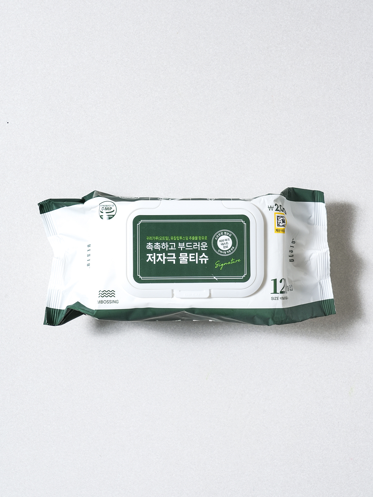 엠보싱 볼륨 물티슈 120매