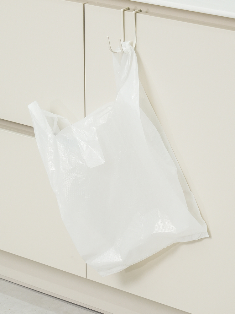 다이소 손잡이형 비닐봉지 20 L 35매입 화이트