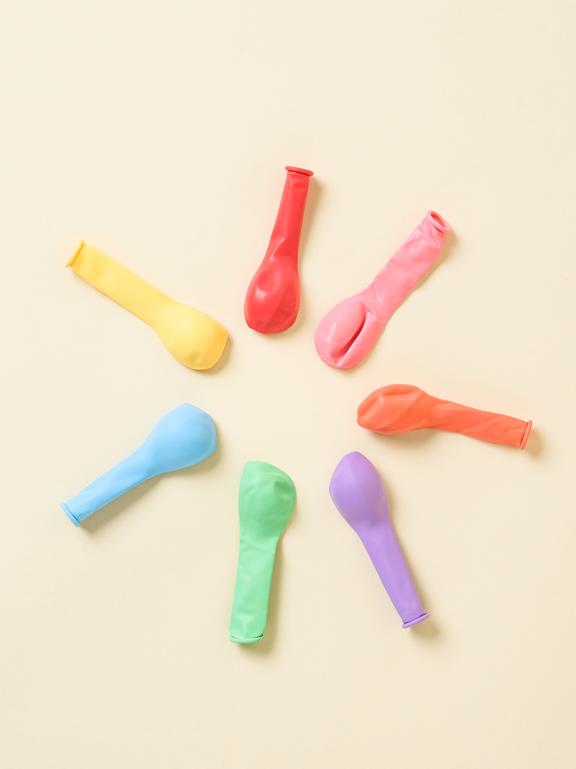 파티용 고무풍선 13 cm 25개입 파스텔