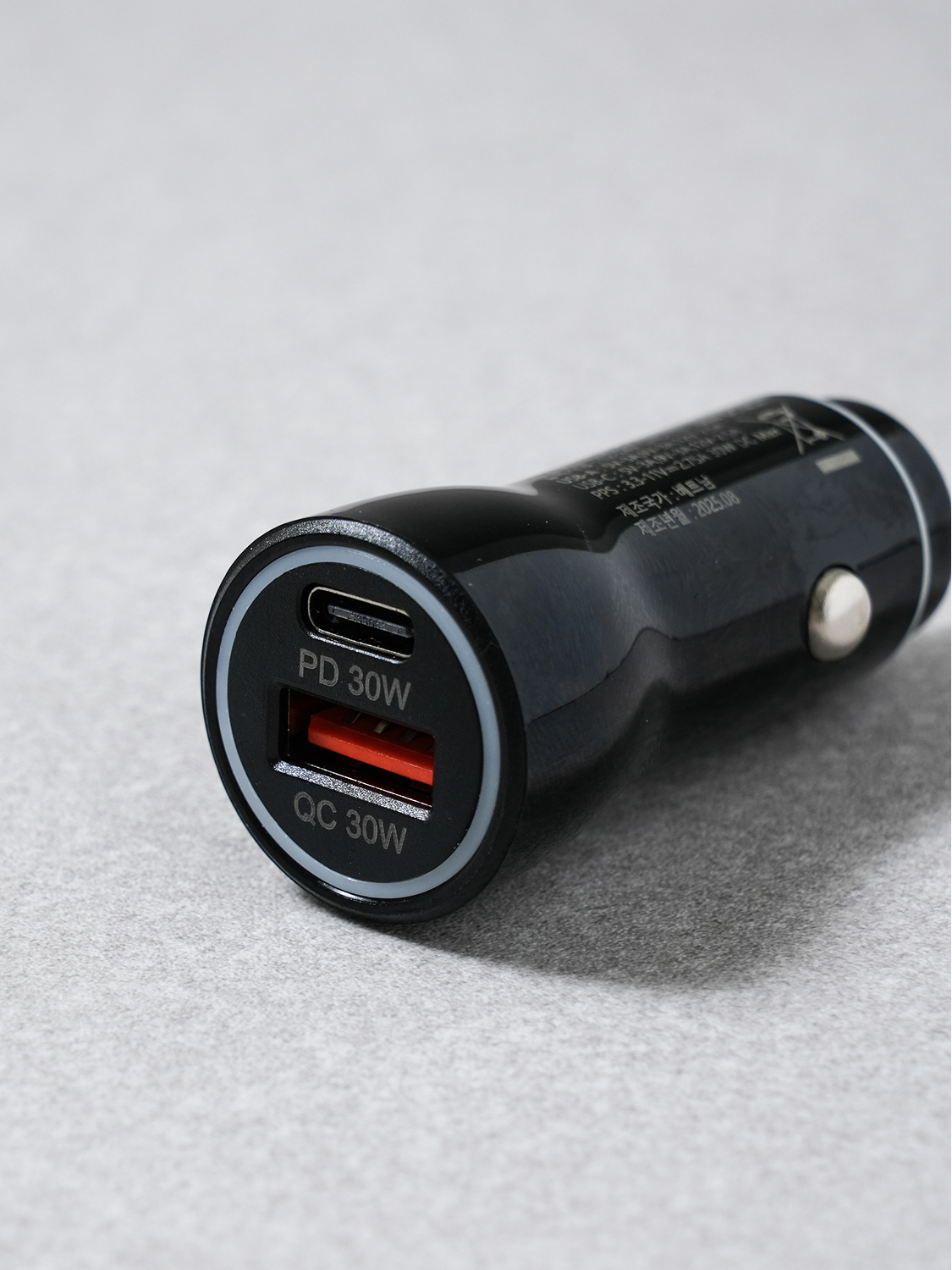 차량용 2포트 충전기 USB-A＆C타입