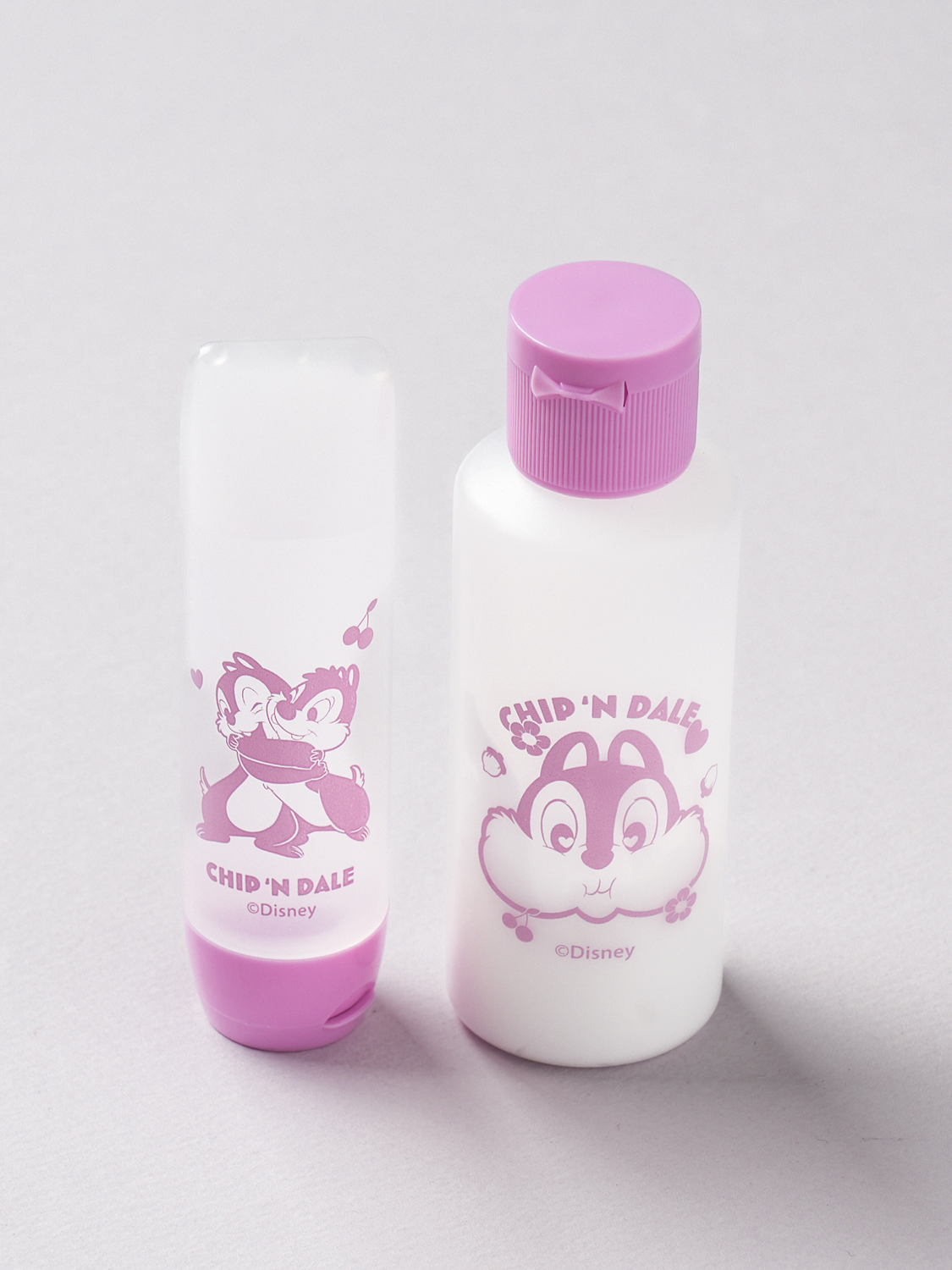 디즈니 칩앤데일 튜브 용기 30 ml＆60 ml 2개입