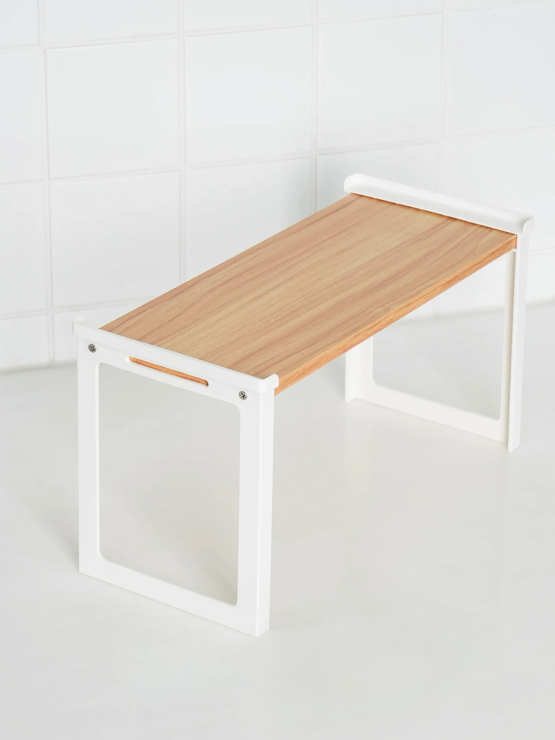 조립식 우드 선반 소형 31 X 14 X 17 cm