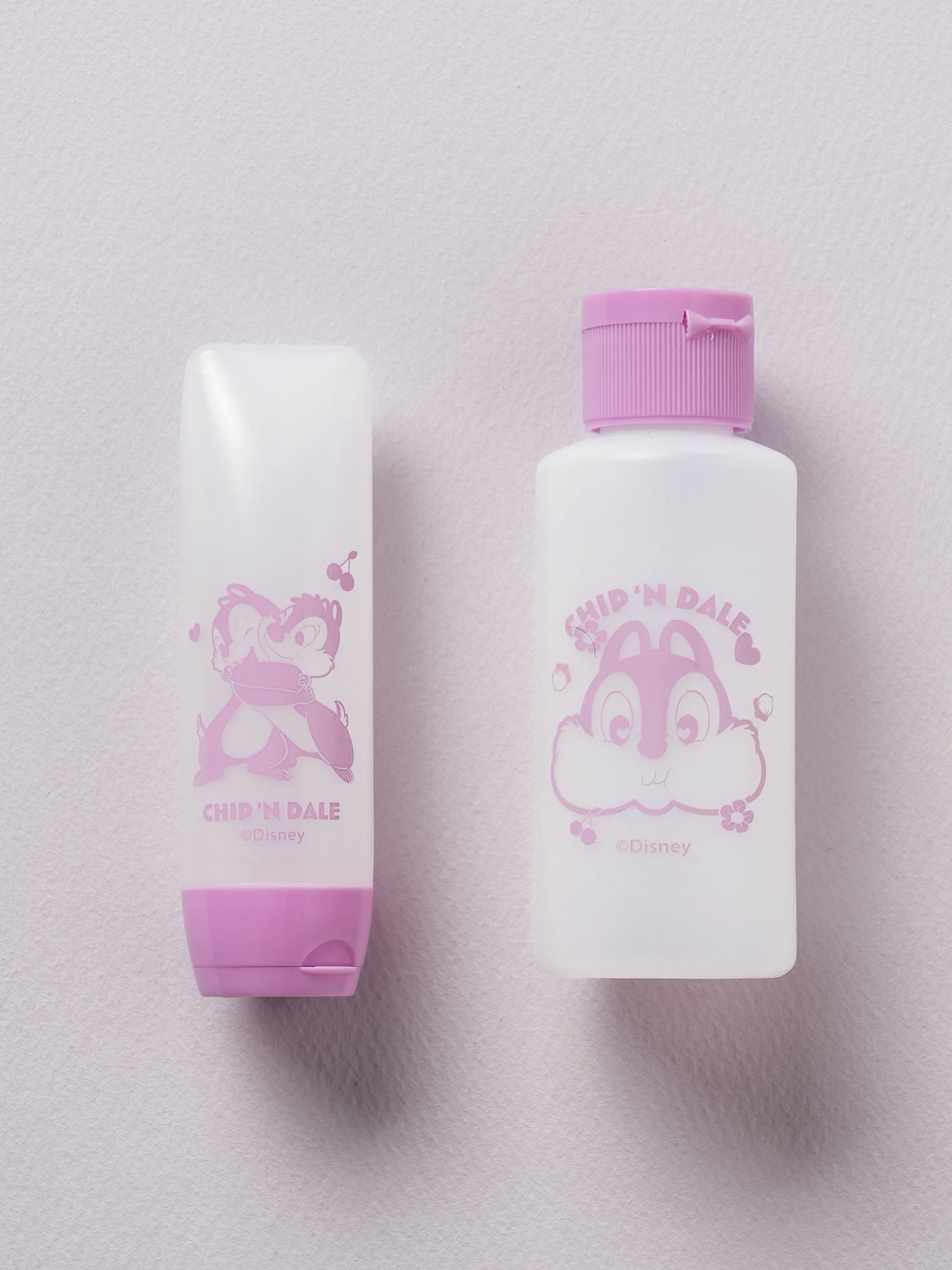 디즈니 칩앤데일 튜브 용기 30 ml＆60 ml 2개입