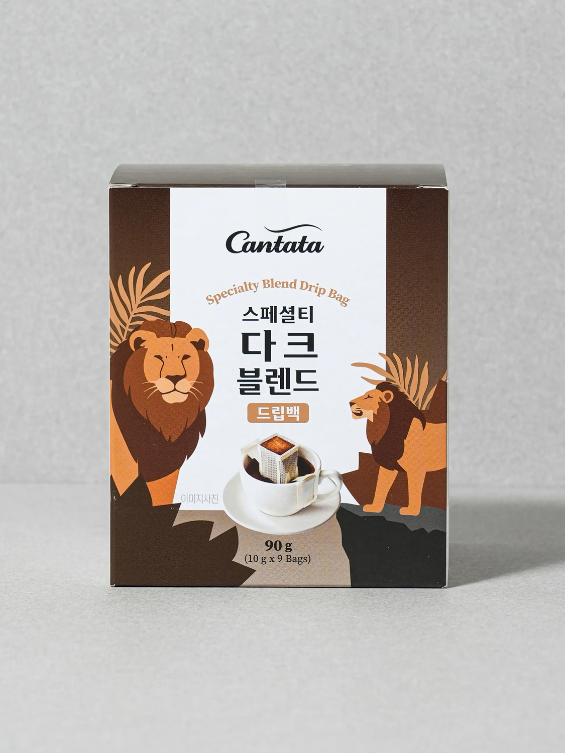 칸타타 스페셜티 다크 블렌드 드립백 10 g X 9개입