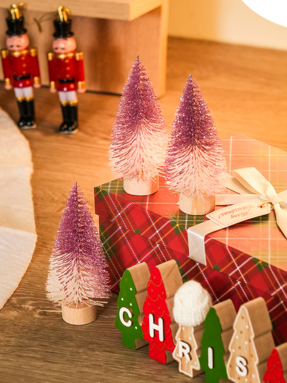 Елка Christmas at Home 12 см 3 шт. микс