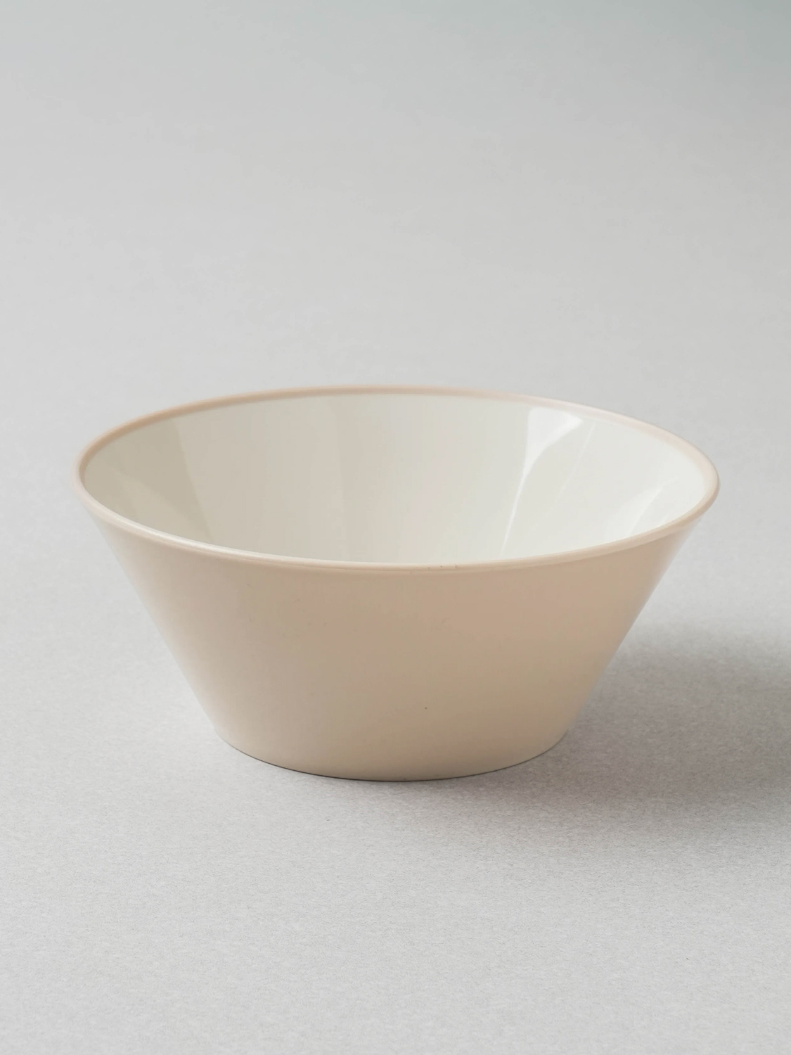 투톤 원형 볼 14.5 cm 베이지