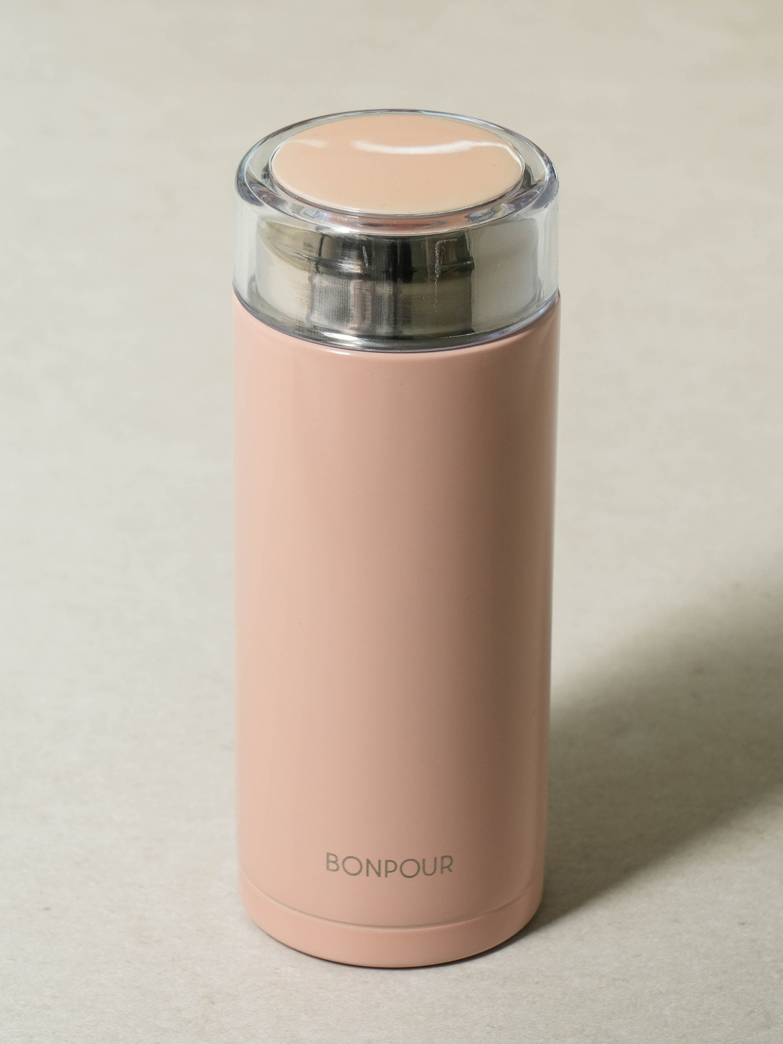 컬러 전사 보온병 200 ml 핑크
