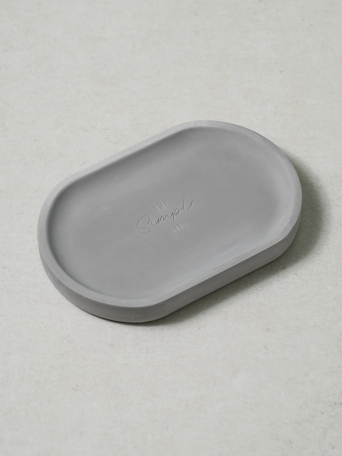 Диатомитовая мыльница 9.5 x 14 см Grey