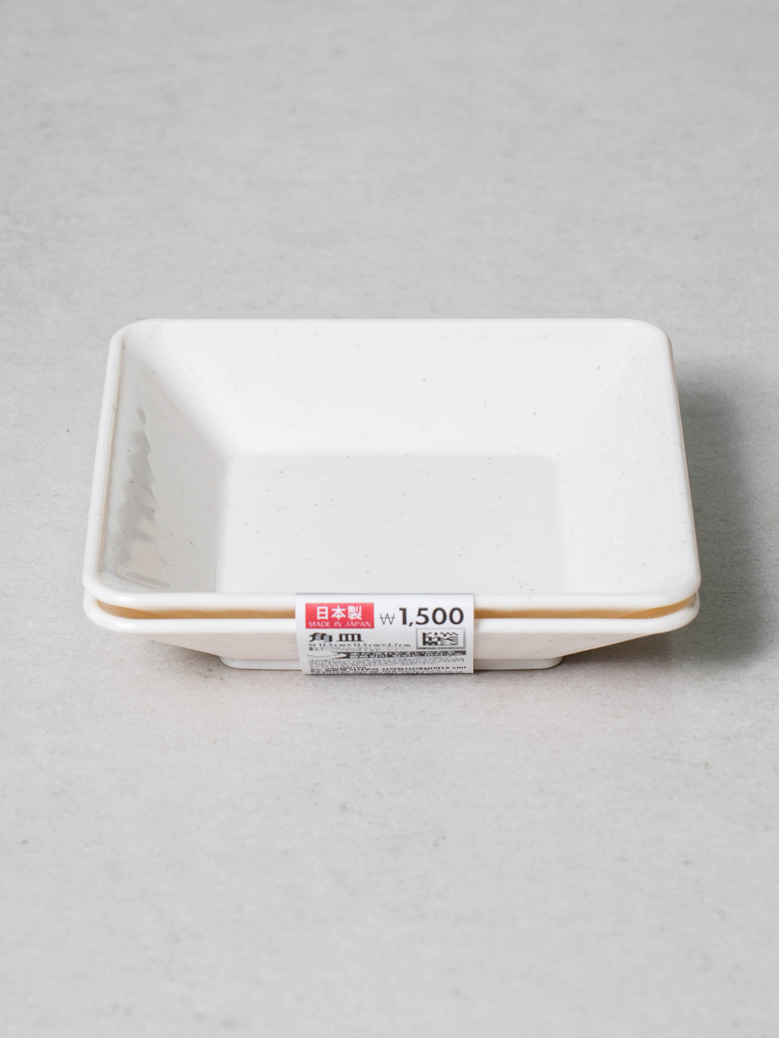 일본제 아사쿠라 사각 접시 13 cm 2개입