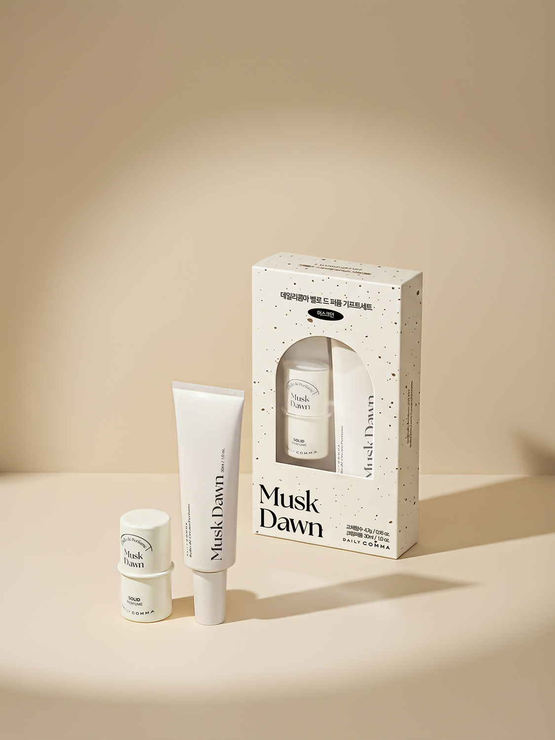 Набор Daily Comma Vello de Perfume Musk Dawn (тверд.+крем)