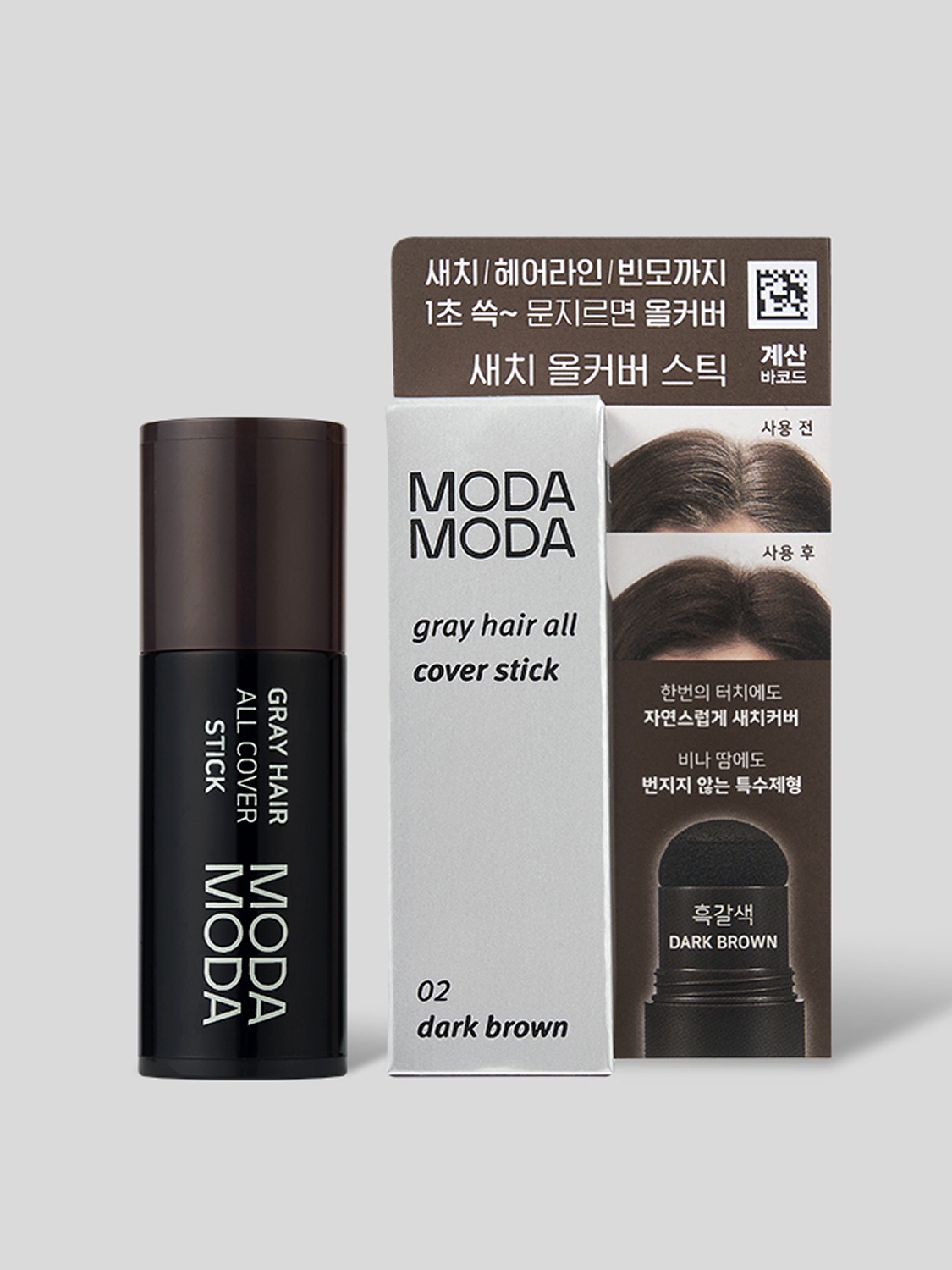 모다모다 새치올커버스틱 다크브라운