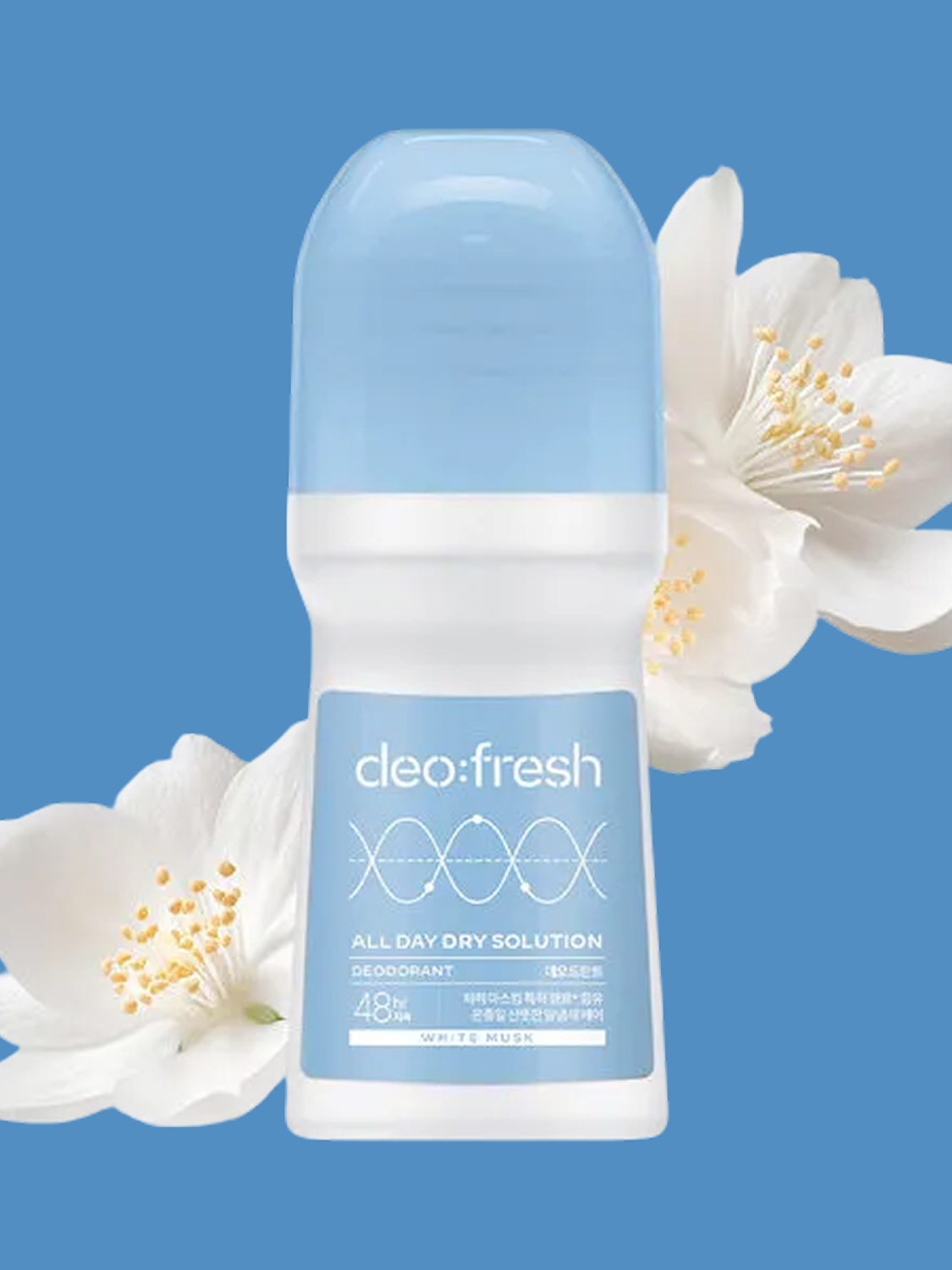 온더바디 데오드란트 롤온 화이트머스크 향 75 ml