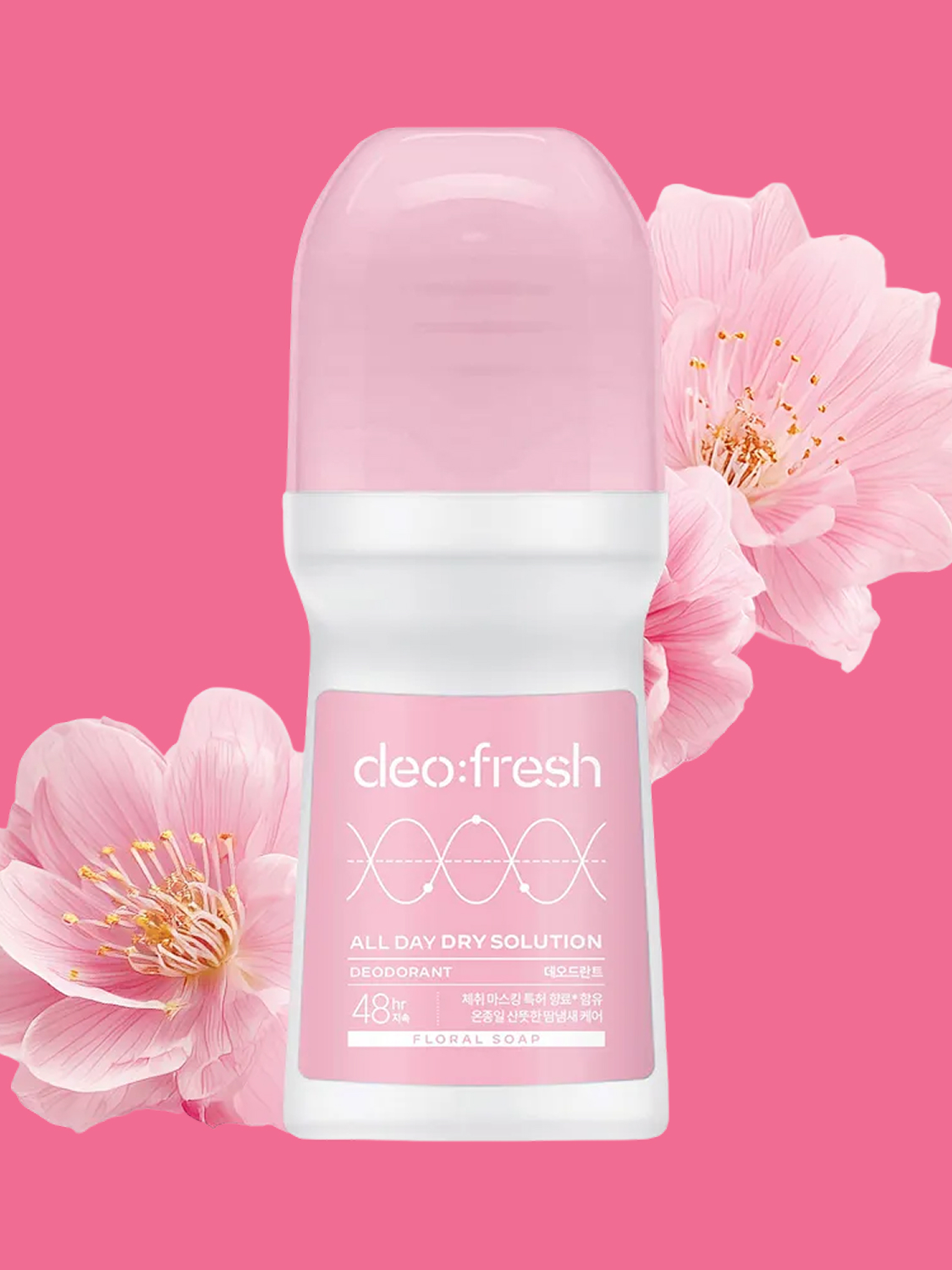 온더바디 데오드란트 롤온 플로럴 솝 향 75 ml